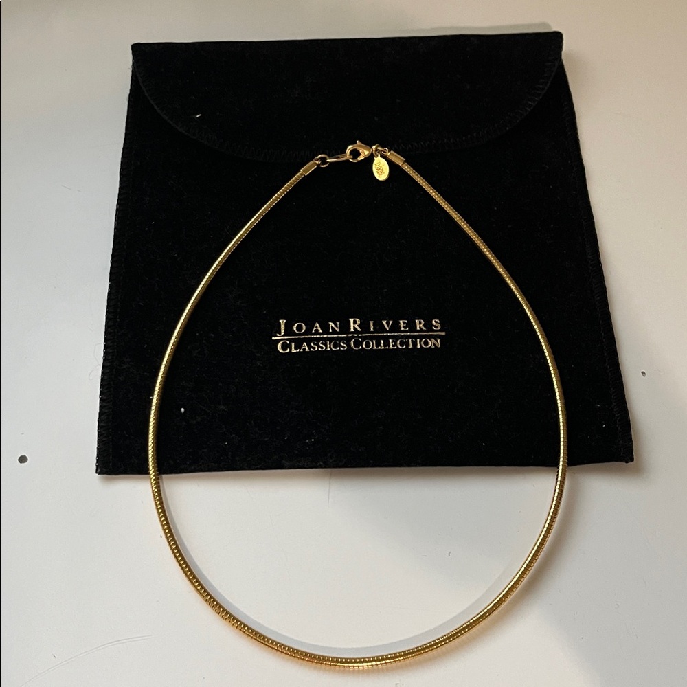 Joan Rivers Gold-Tone Elegant Necklace
